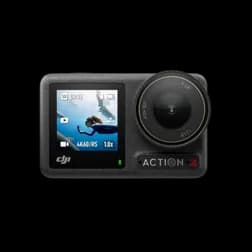 DJI Action 4 gravação aquática